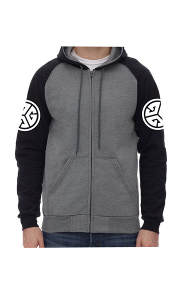 REVELATION Two-tone Zip Hoody | By Grubwear