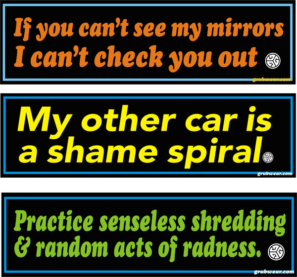 funny bumper stickers