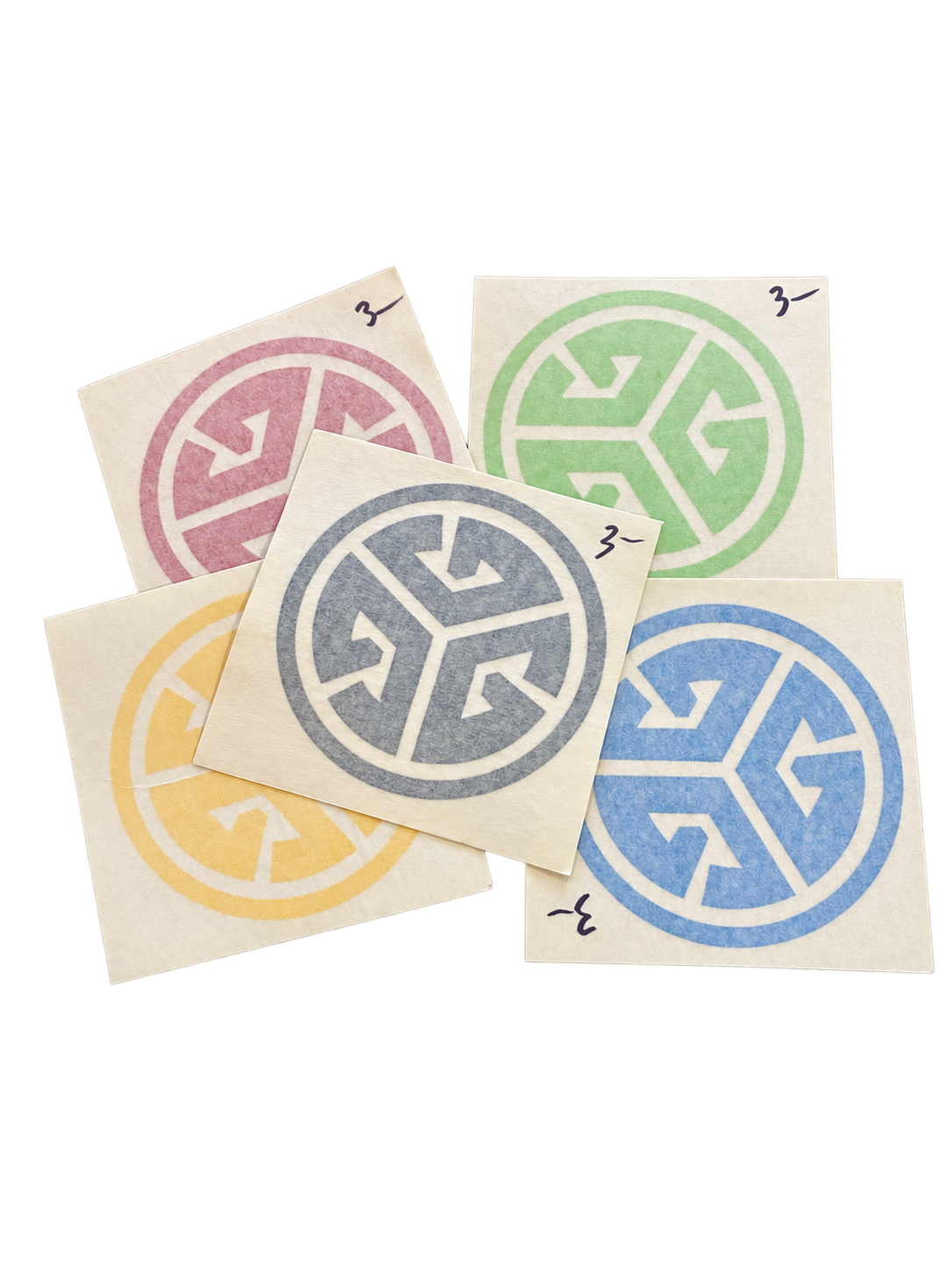 Vinyl Cut TRI-G sticker 3"