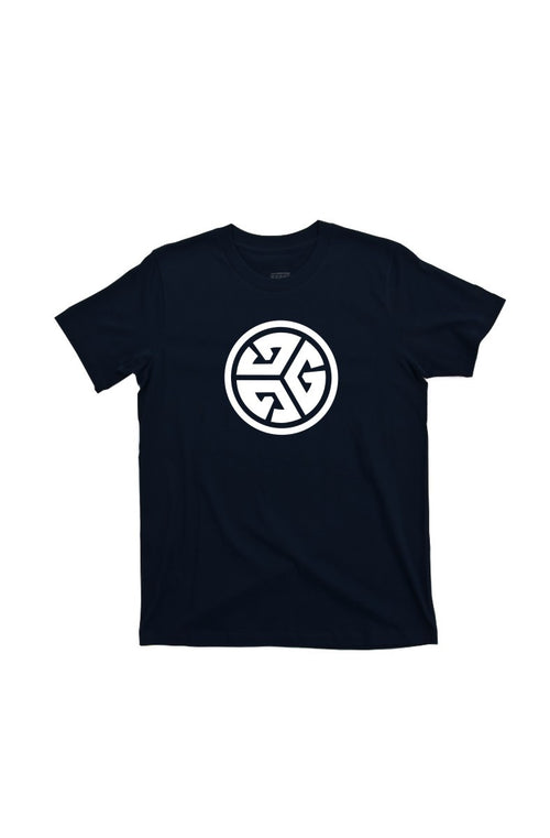 T-shirt screen printed with the famous Grubwear TRI-G logo